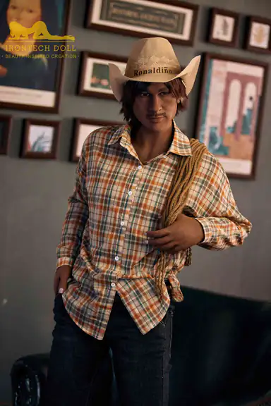 Black Male 175cm Cowboy Charles