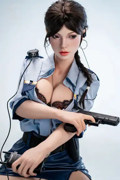 T161cm / 5ft3″ C-cup Nadia Voss (Full silicone body with realistic skin texture)