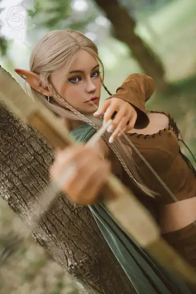 T161cm / 5ft3″ C-cup Lita Elf (Full silicone body with realistic skin texture)