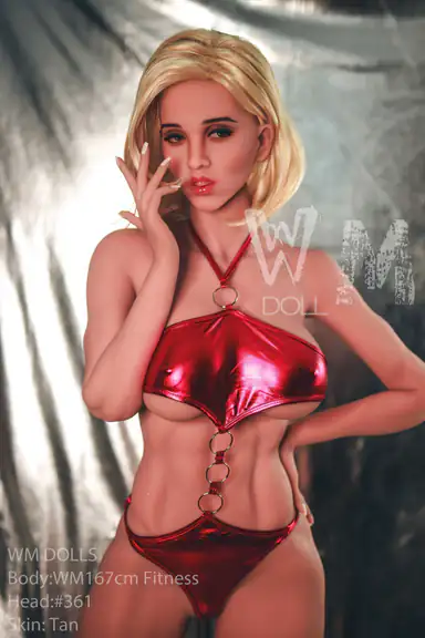 Vienna: Hot Blonde European, E-Cup, 167cm, WM, Head #361