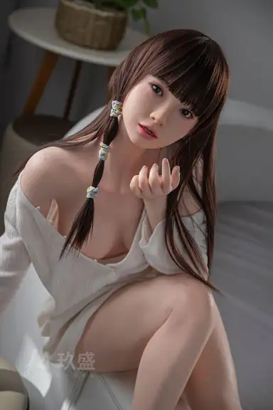 149cm/4ft11 B-cup Silicone – Miyu (Real Skin Texture Version)