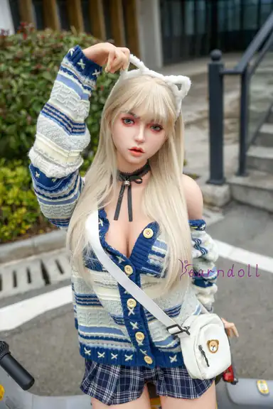 158cm/5ft2 F-cup Silicone – Rin (Real Skin Texture Version)