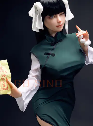 166cm(4.98ft) Silicone GD-sino G11 Juicy Peach in Cheongsam with R+S version