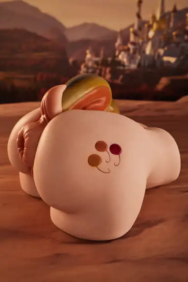 34LB Realistic Silicone Butt Masturbator – PA-Peppy