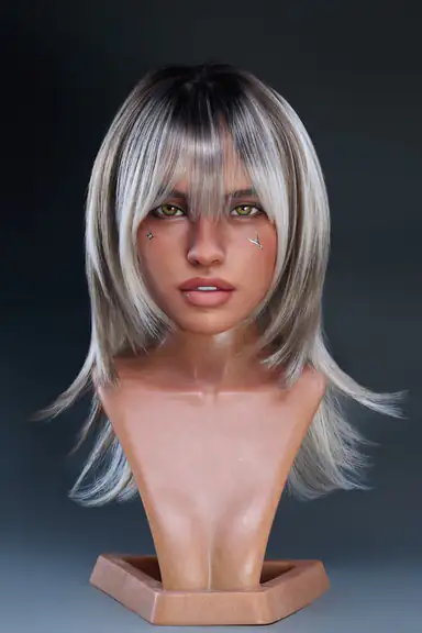 Real Lady IronAI Head