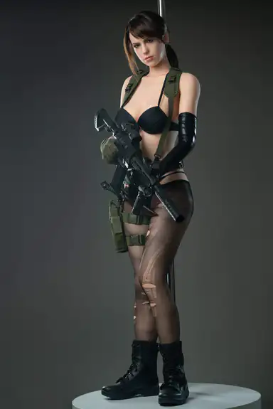 D-Cup Gamelady - Quiet from Metal Gear, Full Silicon Body